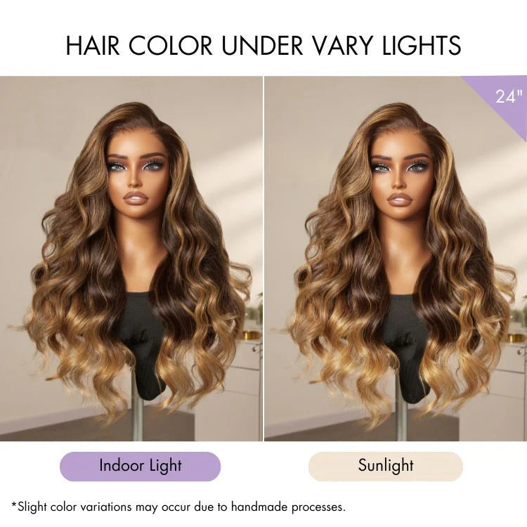 Zotmond All-Day Comfort™ Wig PartingMax Glueless 7x6 Closure HD Lace Loose Body Wave Long Wig Pre-Cut Lace