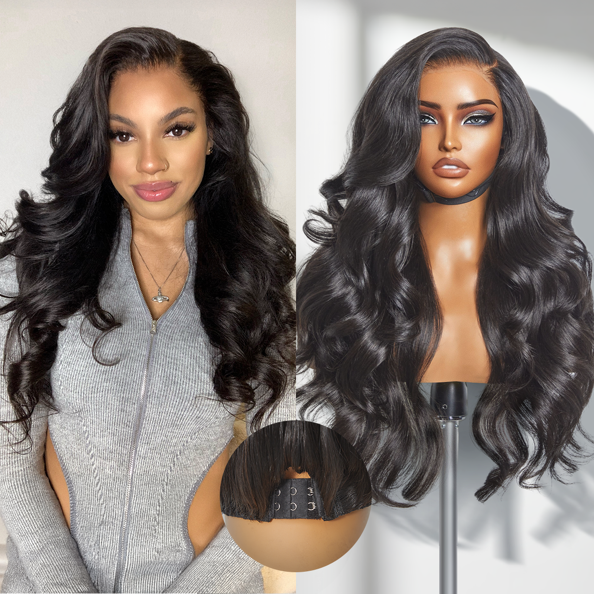 Zotmond All-Day Comfort™ Wig PartingMax Glueless 7x6 Closure HD Lace Loose Body Wave Long Wig Pre-Cut Lace