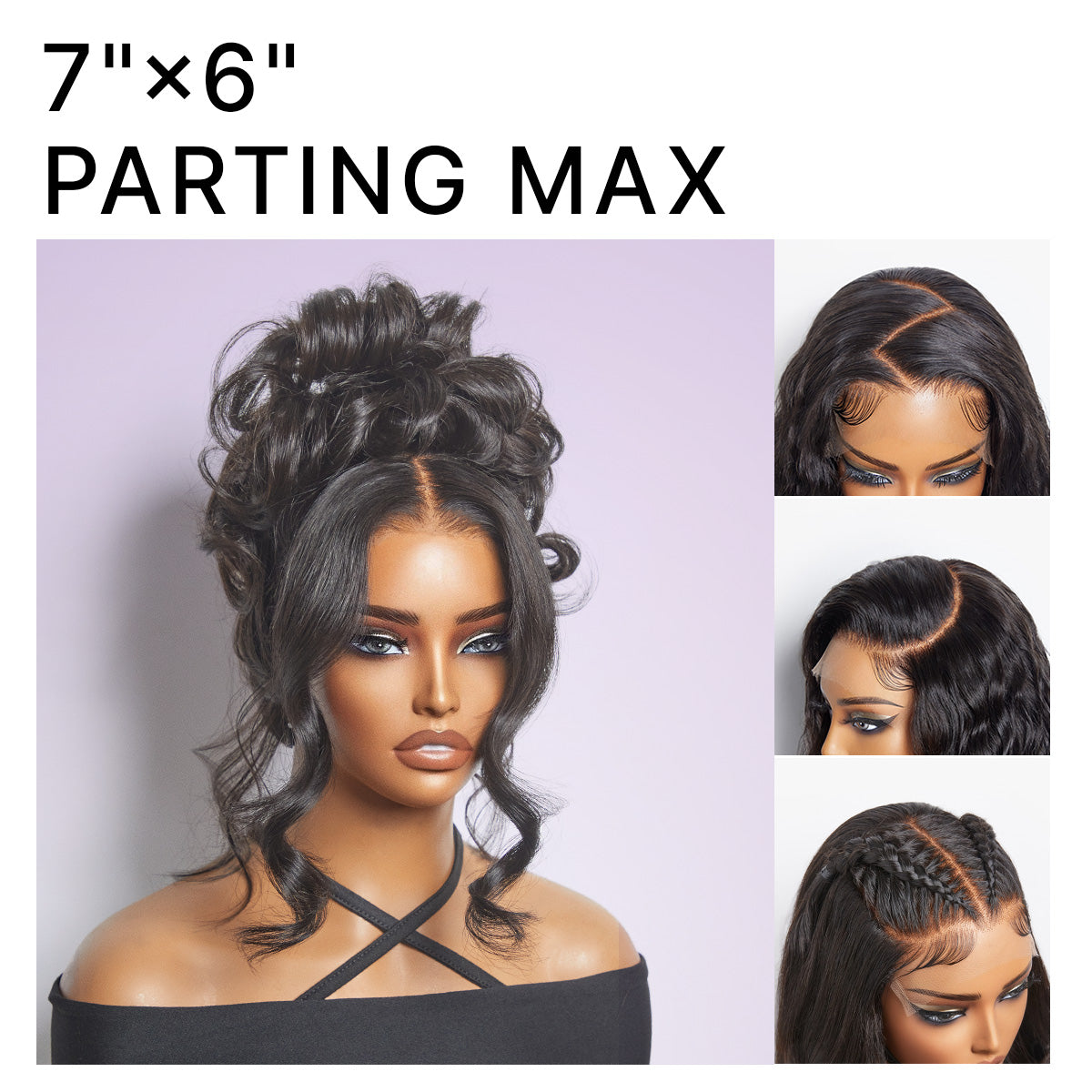 Zotmond All-Day Comfort™ Wig PartingMax Glueless 7x6 Closure HD Lace Loose Body Wave Long Wig Pre-Cut Lace