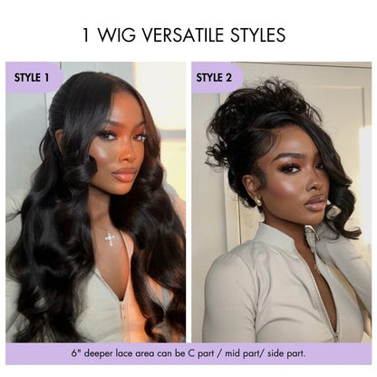 Zotmond All-Day Comfort™ Wig PartingMax Glueless 7x6 Closure HD Lace Loose Body Wave Long Wig Pre-Cut Lace