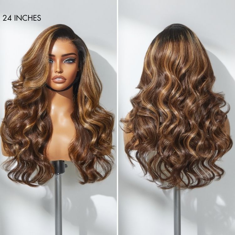 Zotmond All-Day Comfort™ Wig PartingMax Glueless 7x6 Closure HD Lace Loose Body Wave Long Wig Pre-Cut Lace