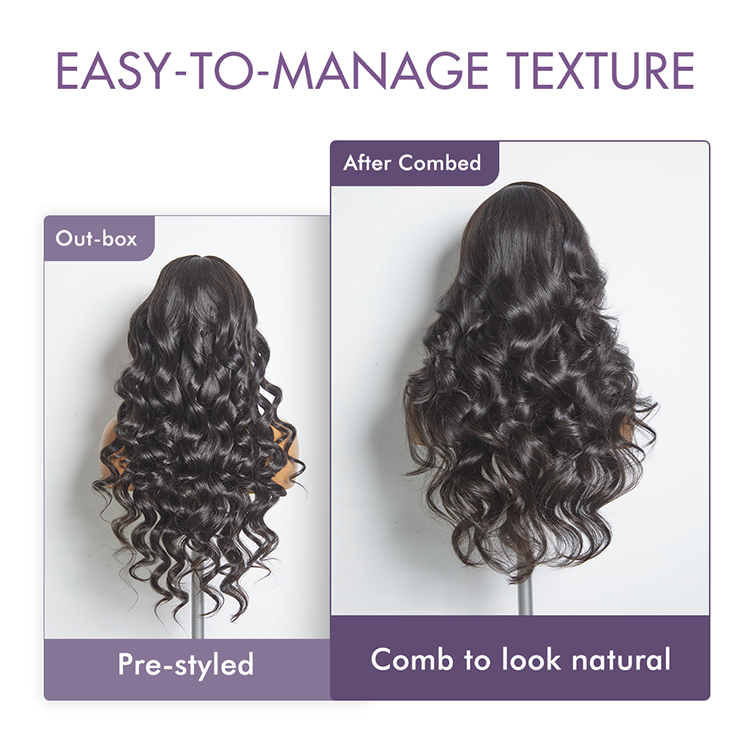 Zotmond All-Day Comfort™ Wig PartingMax Glueless 7x6 Closure HD Lace Loose Body Wave Long Wig Pre-Cut Lace