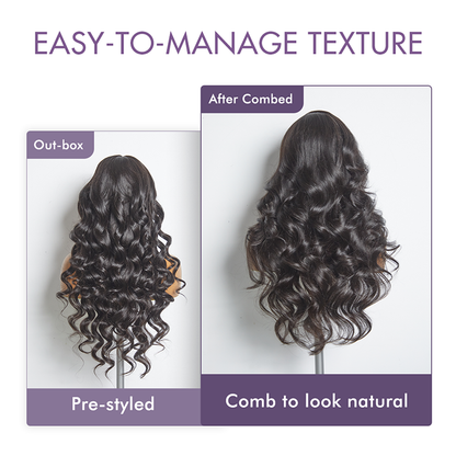 Zotmond All-Day Comfort™ Wig PartingMax Glueless 7x6 Closure HD Lace Loose Body Wave Long Wig Pre-Cut Lace