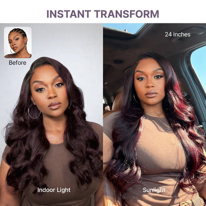 Zotmond All-Day Comfort™ Wig PartingMax Glueless 7x6 Closure HD Lace Loose Body Wave Long Wig Pre-Cut Lace