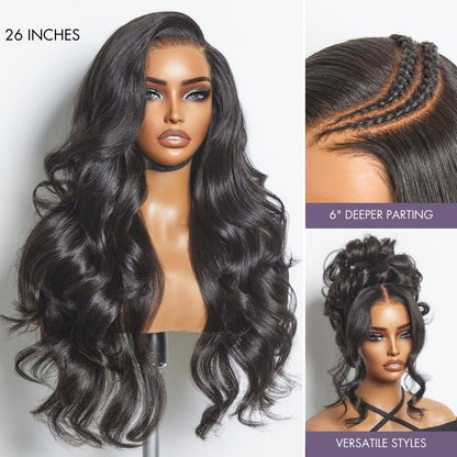 Zotmond All-Day Comfort™ Wig PartingMax Glueless 7x6 Closure HD Lace Loose Body Wave Long Wig Pre-Cut Lace